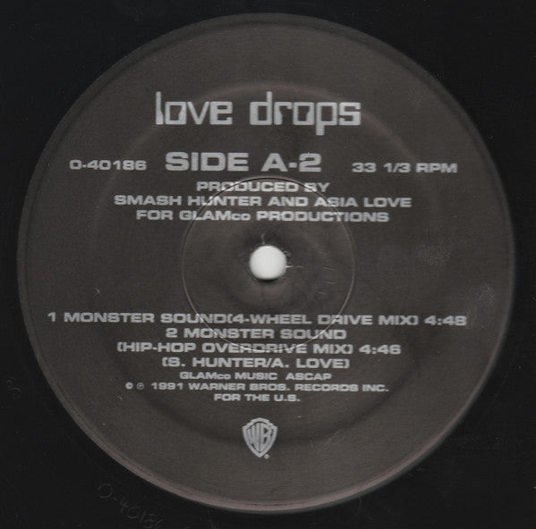 Love Drops : Feel / Monster Sound (12", Maxi)