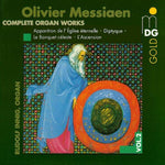the album cover for Olivier Messiaen - Complete Organ Works 2