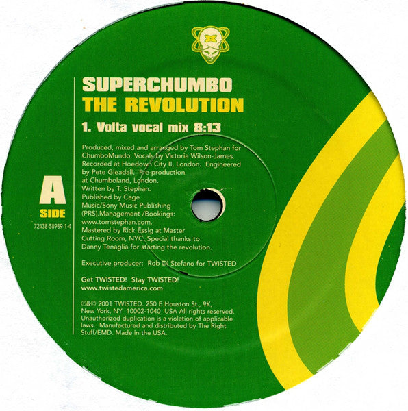 Superchumbo : The Revolution (12")