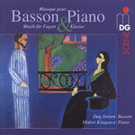the album cover for Jensen/Kitagawa - Music for Bassoon & Piano