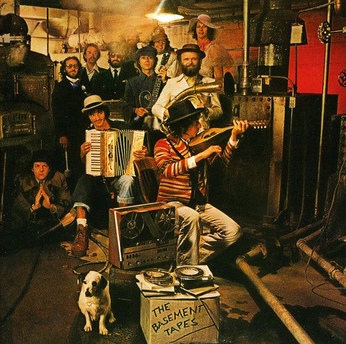 the album cover for Bob Dylan - Basement Tapes