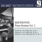 the album cover for Idil Biret - Idil Biret Beethoven Edition 4: Piano Sonatas