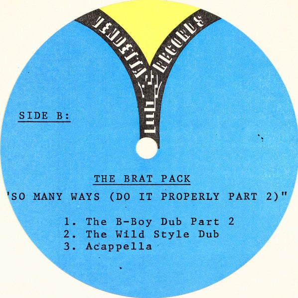 The Brat Pack : So Many Ways (Do It Properly Part II) (12", Single, TP)