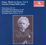 the album cover for Antonio Pompa-Baldi - Works for Piano 8