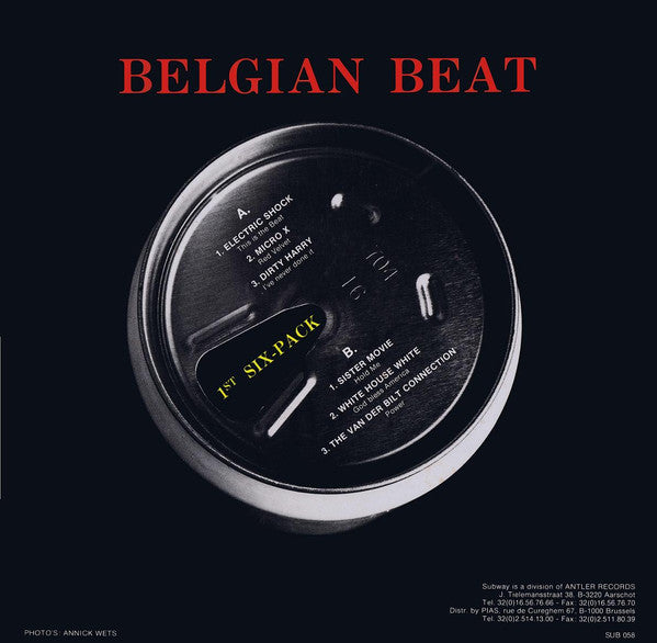 Various : Belgian Beat - 1st Six-Pack (LP, Comp)