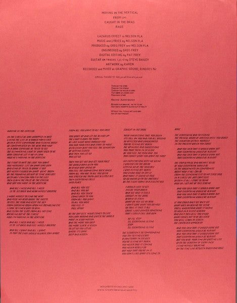 Lazarus Effect : Caught In The Drag (12")