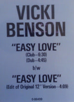 Vicki Benson* : Easy Love (12")