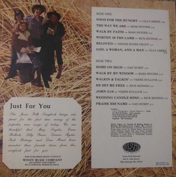 Various : Jesus Folk One (LP)