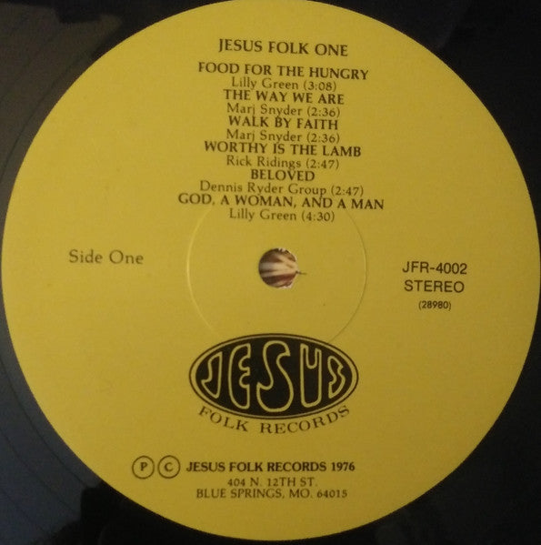 Various : Jesus Folk One (LP)