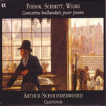 the album cover for Arthur Schoonderwoerd - Dutch Piano Concertos