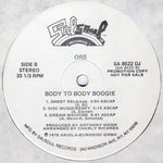 ORS (Orlando Riva Sound)* : Body To Body Boogie (LP, Album, Promo)