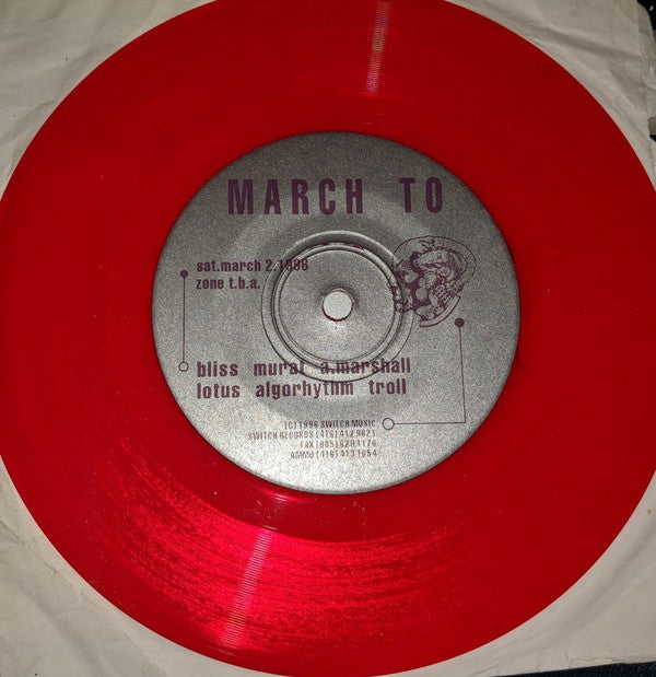 Unknown Artist : March To (7", Red)