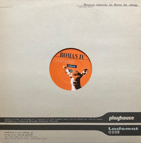 Roman IV : (14x7x4) / Altes Testament (12", RE)