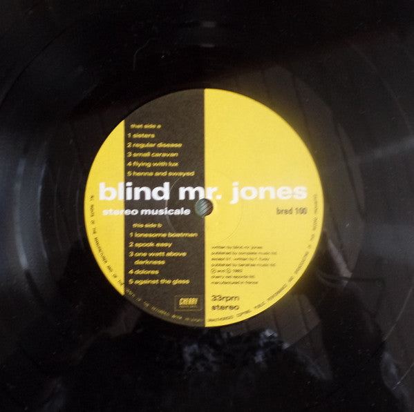Blind Mr. Jones : Stereo Musicale (LP, Album)
