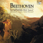 the album cover for L.V. Beethoven - Symphony 5 & 6