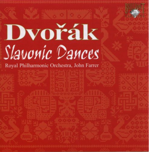 the album cover for A. DVORAK - Slavonic Dances