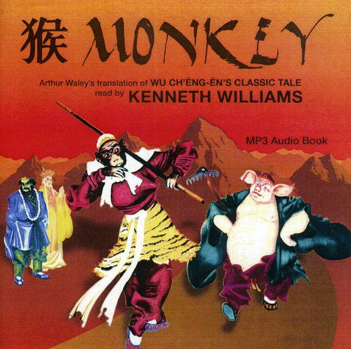 the album cover for Kenneth Williams - Monkey
