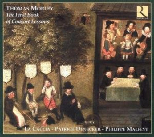 the album cover for Gascogn/Fevin/Desprez/Moulu/Wi - First Book of Consort Lessons