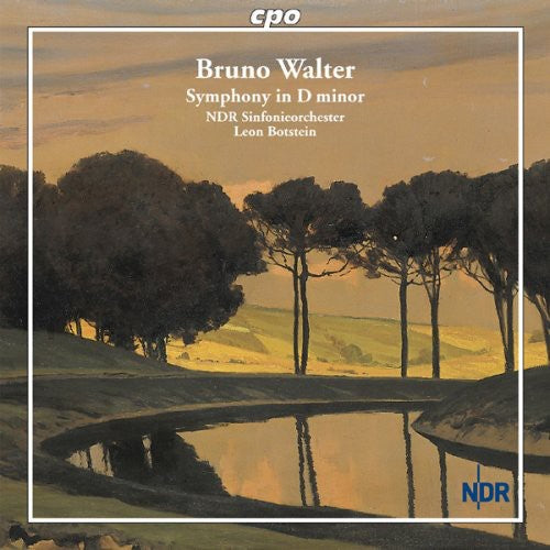 the album cover for B. Walter - Symphony in D minor