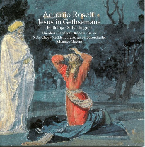 the album cover for A. ROSETTI - Jesus in Gethsemane