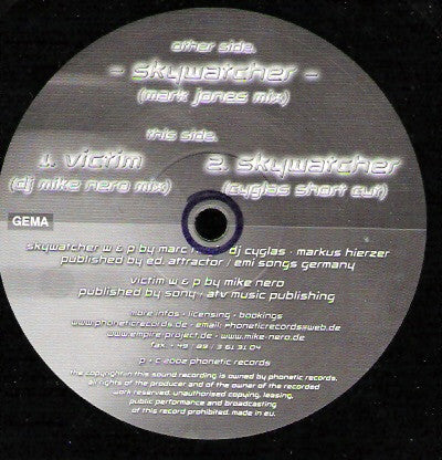 Empire Project Vs Silver City (2) : Skywatcher (12")