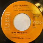 The Nite-Liters : Down And Dirty / Con-Funk-Shun (7", Single)