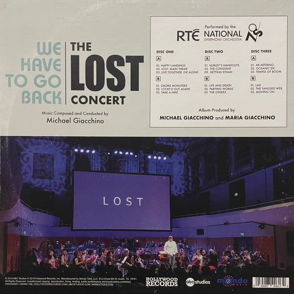 Michael Giacchino : We Have To Go Back: The Lost Concert (LP, Whi + LP, Blu + LP, Cle + Box, Album, Dlx)