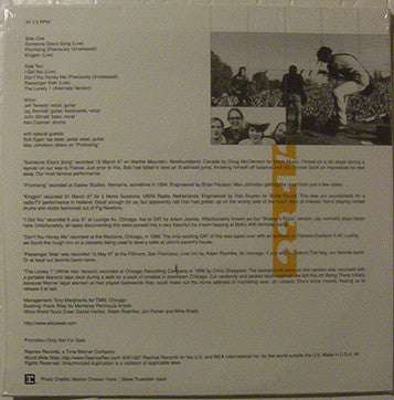 Wilco : All Over The Place (10", Promo)