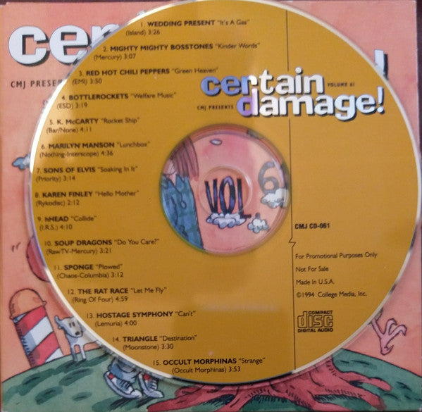 Various : CMJ Presents Certain Damage! - Volume 61 (CD, Comp, Promo)