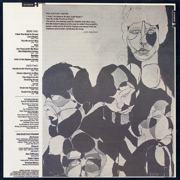 The Electric Prunes : I Had Too Much To Dream (Last Night) (CD, Album, RE)