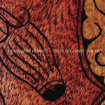 the album cover for James Bergman - Trios for Deep Voices