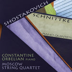 the album cover for Constantine Orbelian - Piano Quintets