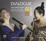 the album cover for Doug Tutt - Dialogue: East Meets West