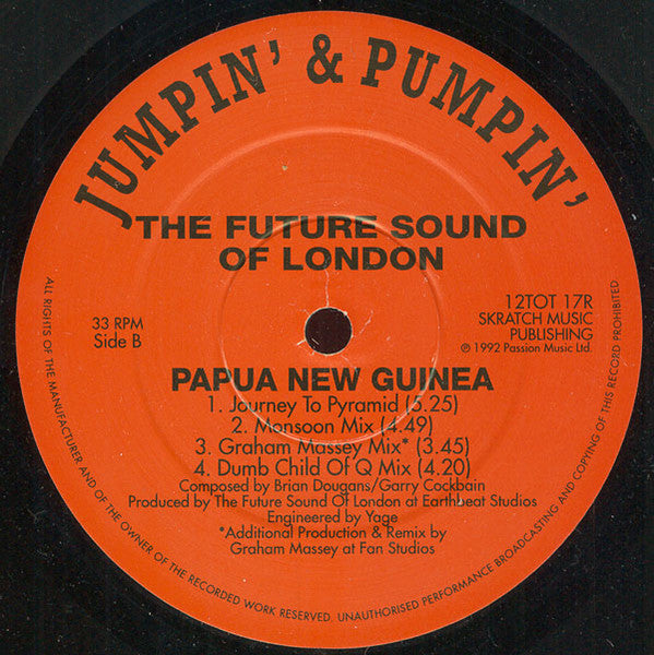 The Future Sound Of London : Papua New Guinea (12")