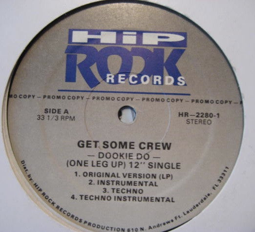Get Some Crew : Dookie Do (One Leg Up) (12", Promo)