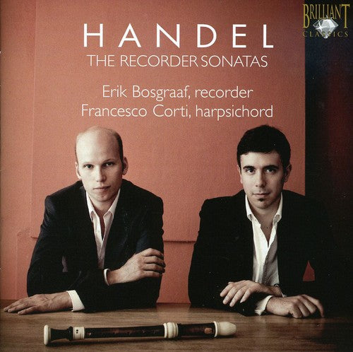the album cover for G.F. Handel - Recorder Sonatas