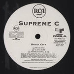 Supreme C : Brick City / On My Block (12", Promo)