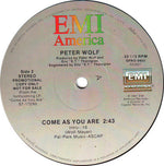 Peter Wolf : Come As You Are (12", Maxi, Promo)