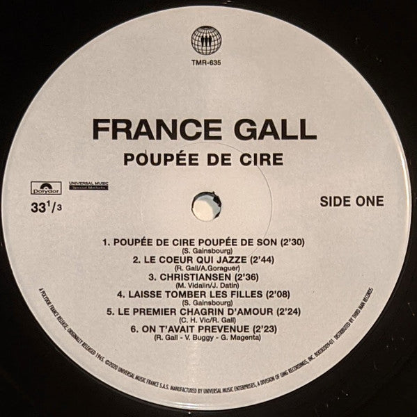 France Gall : Poupée De Cire Poupée De Son (LP, Album, RE, 180)