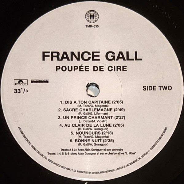 France Gall : Poupée De Cire Poupée De Son (LP, Album, RE, 180)