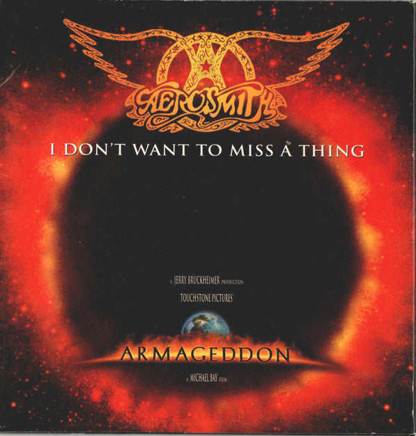 Aerosmith : I Don't Want To Miss A Thing (CD, Single)