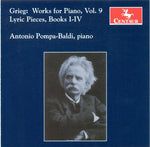 the album cover for Antonio Pompa-Baldi - Works for Piano 9