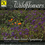the album cover for North Texas Wind Symphony - Wildflowers