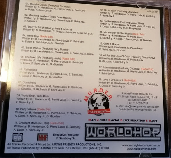 M.U.R.D.E.R. Internash...* : World Hop (CD, Album)