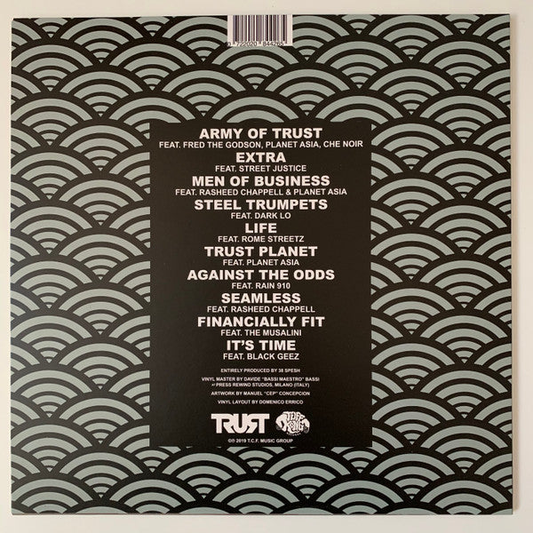 Trust Army x 38 Spesh : Army Of Trust (LP, Album, Comp, Ltd, Num, Red)