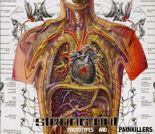 the album cover for Strung Out - Prototypes and Painkillers