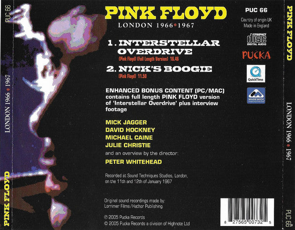 Pink Floyd : London 1966*1967 (CD, Enh, RE, RM)