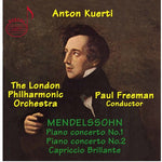 the album cover for Anton Kuerti - Piano Concertos