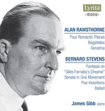 the album cover for James Gibb - Piano Works