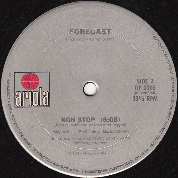 Forecast : Love Line (12", Single, Ltd)